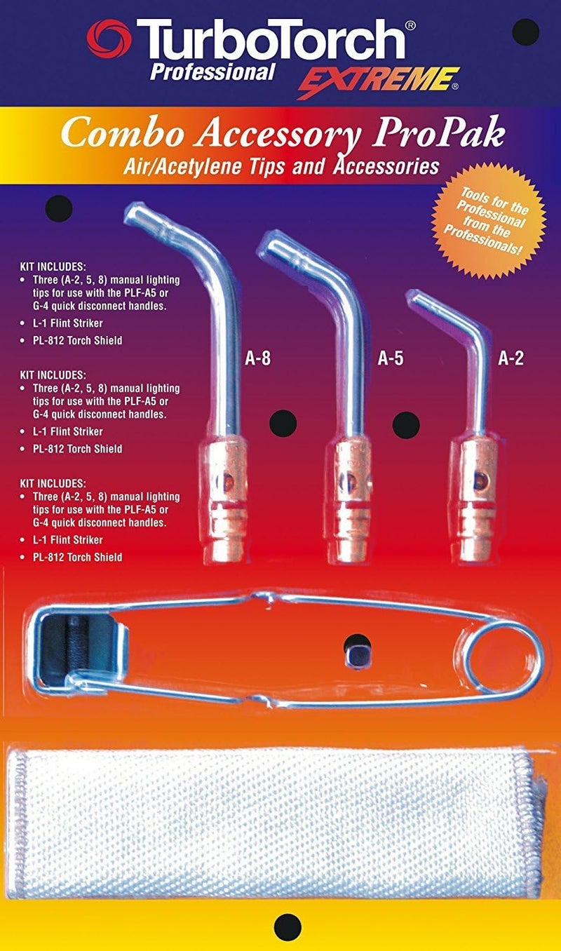 ESAB TurboTorch 0386-0577 Combo Accessory Pack with Air/Acetylene Tips and Accessories